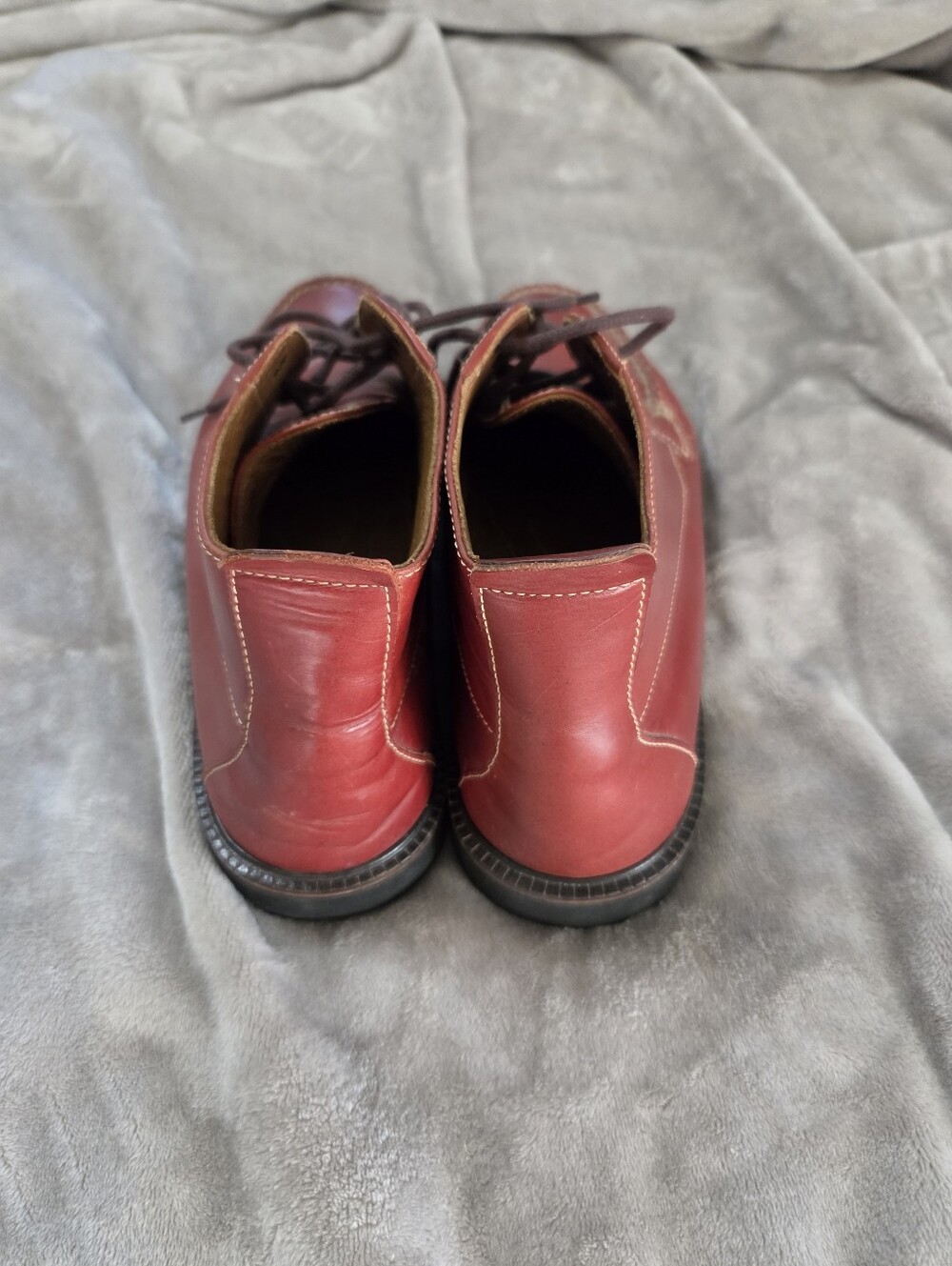 Vintage Orvis Mock-toe Leather Chukka Boots. Made In Brazil - Picture 3 of 13